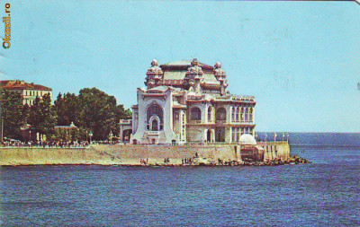 S11340 CONSTANTA Restaurantl Cazino circulat 1975 foto