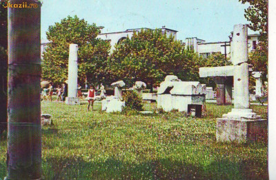 S11288 CONSTANTA Parcul arheologic circulat 1981 foto