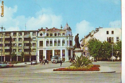 S11303 CONSTANTA Piata independentei circulat 1968 foto