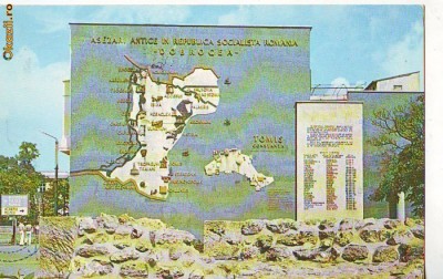 S11320 CONSTANTA Harta arheologica a Dobrogei circulat foto