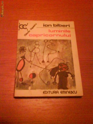 380 Ion Biberi Luminile Capricornului foto
