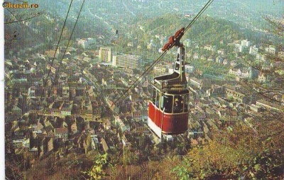 S11717 BRASOV Vedere panoramica CIRCULAT 1974 foto