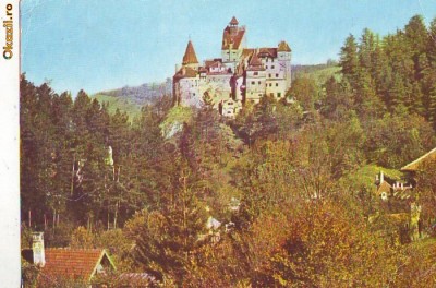 S11699 CASTELUL BRAN Vedere dinspre sud CIRCULAT foto