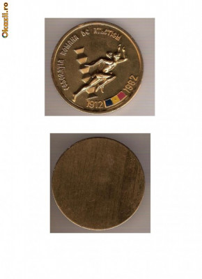 AC 16 Medalie sport-Federatia Romana de Atletism1912-1982 foto