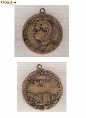 AC 118 Medalia Regele Carol II al Romaniei -Premiul III foto