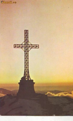 S11874 MUNTII BUCEGI Monumentul de pe Caraiman NECIRCULAT foto