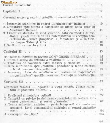 Ad Iliescu - Realismul in literatura romana in sec XIX foto