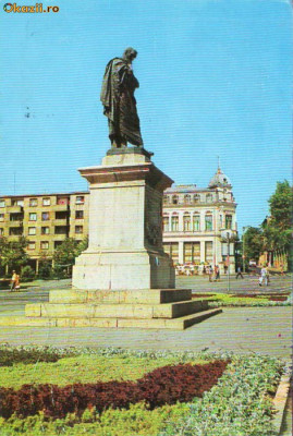 S11193 CONSTANTA Statuia lui poetului Ovidiu CIRCULAT 1978 foto