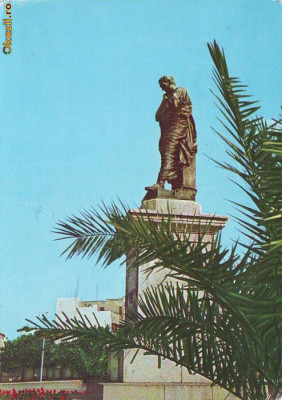 S11199 CONSTANTA Statuia lui Ovidiu CIRCULAT 1967 foto