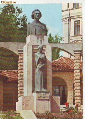 S11188 CONSTANTA Statuia lui M.Eminsecu CIRCULAT foto