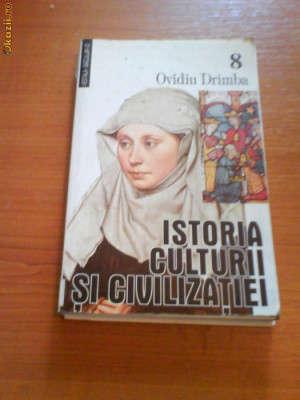 674 Ovidiu Drimba,Istoria culturii si civilizatiei foto