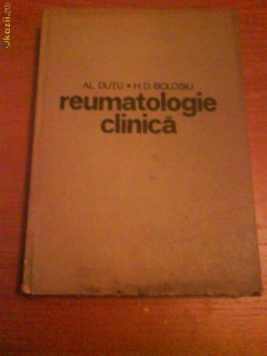 1256 Al.Dutu,H.D.Bocosiu-Reutomalogie clinica foto