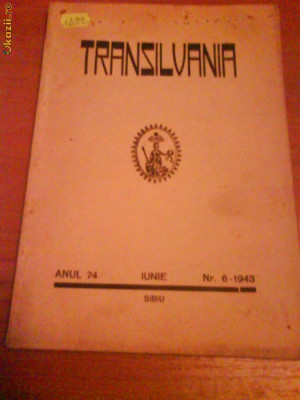1392 Transilvania-revista lunara de cultura foto