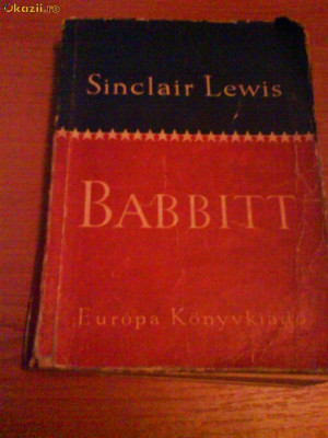 1356 Sinclair Lewis-Babbitt foto