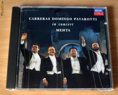 Carreras , Domingo , Pavarotti in concert - Mehta foto