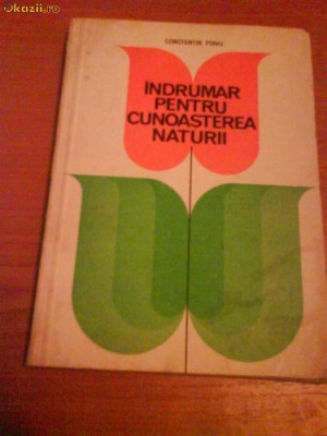1365 Constantin Pirvu-Indrumar pentru cunoasterea naturii foto