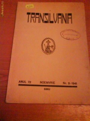 1394 Transilvania-revista foto