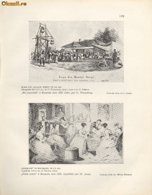 Plansa -Hora Dealul Spirei-1857-Sindrofie-1862 foto