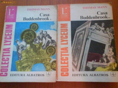 1498 Thomas Mann Casa Buddenbrook vol 1 si 2 foto