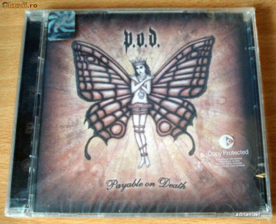 P.O.D. - Payable On Death (CD+DVD) *RARITATE* foto