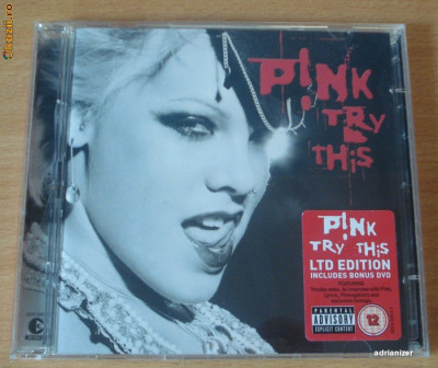 Pink - Try This (CD+DVD) foto