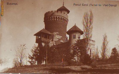 BO86 Bucuresti Turnul lui Vlad Tepes necirculata foto