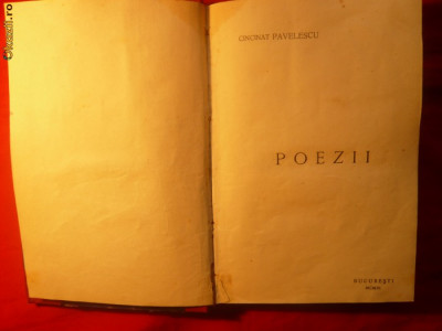 CICINAT PAVELESCU - POEZII - Prima Editie- 1911 foto