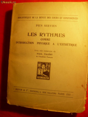 Pius Servien - Les Rythmes - ed. Paris 1930 foto
