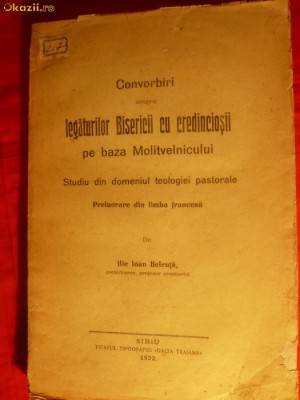 Leg. Bisericii cu Credinciosii pe baza Molitvelnicului - Ed.1922 foto