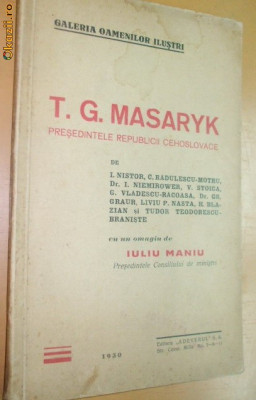 Galeria Oamenilor Ilustri-T.G.MASARYK-1930 013 foto