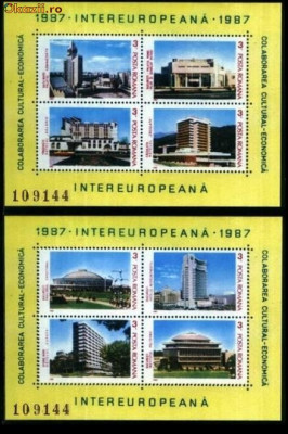 LP 1176 - Colaborarea Economica Intereuropeana bloc de 4 foto