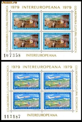 LP 978a - Colaborarea Economica Intereuropeana bloc de 4 foto
