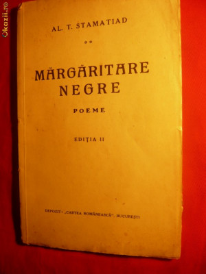 AL.STAMATIAD -MARGARITARE NEGRE -Ed.II - 1920 foto