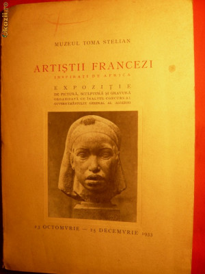 Expozitia Artistilor Francezi -inspirati de Africa -1933 foto