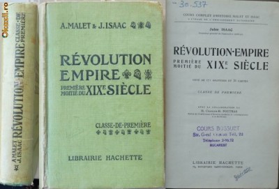 Mallet , Isaac , Revolution Empire , XIX siecle , 1929 foto