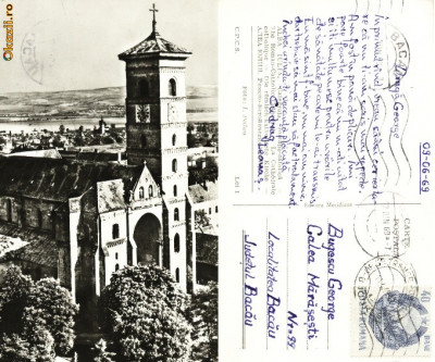 Carte postala ilustrata Catredala Romano-catolica, Alba Iulia foto