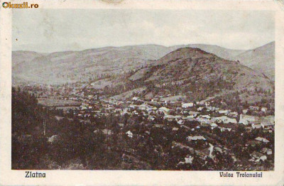 Bo1 Zlatna Valea Troianului circulata 1929 foto