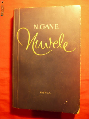 N.GANE - NUVELE - Prima Editie a cartii - 1959 foto