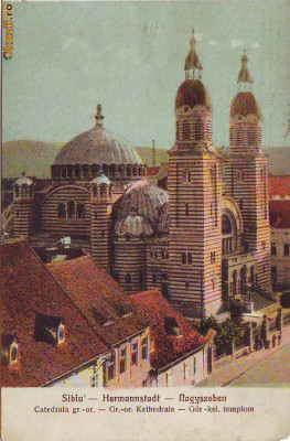 Bo120 Sibiu Catedrala circulata 1928 foto