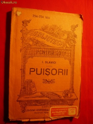 I.Slavici - Puisorii - BPT nr.754-754bis- Ed.Interbelica foto