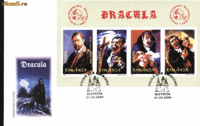 FDC Dracula, bloc nedantelat foto