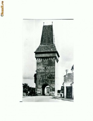 CP114-82 -Medias -Turnul Portii -RPR -circulata 1963 foto