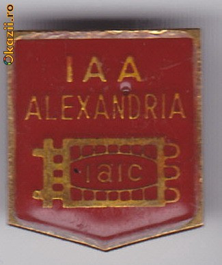 Insigna IAA Alexandria foto