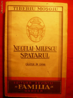 TIBERIU MOSOIU - NICULAI MILESCU SPATARUL -cca1930 foto