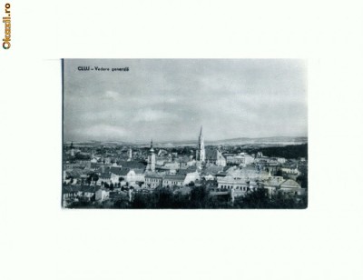 CP114-88 -Cluj -Vedere generala -circulata 1959 foto