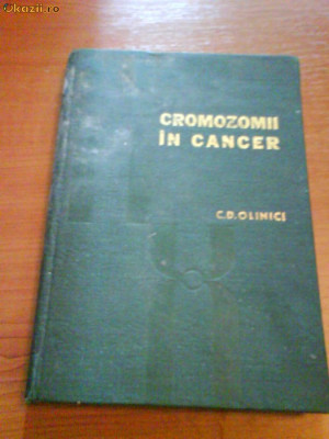 852 C.D.Olinici Cromozomii in cancer foto