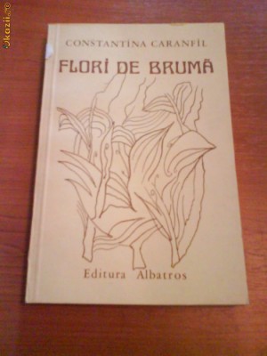 813 Constantina Caranfil Flori de bruma foto
