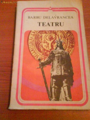 789 Barbu Delavrancea Teatru foto