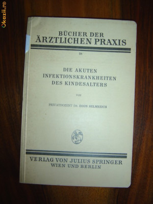 1771E.Helmreich Die Akuten Infection Skrankheiten-lb.germana foto