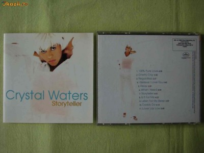CRYSTAL WATERS - Storyteller - C D Original ca NOU foto